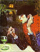 "Absenthe Drinker" by PICASSO